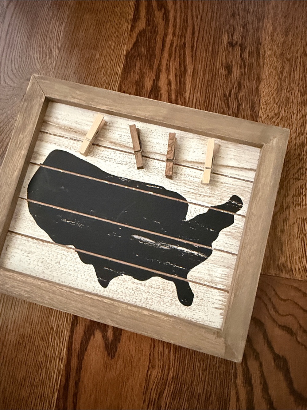 Photo bundle- wood holder and velvet photo book storage - Picture 6 of 16